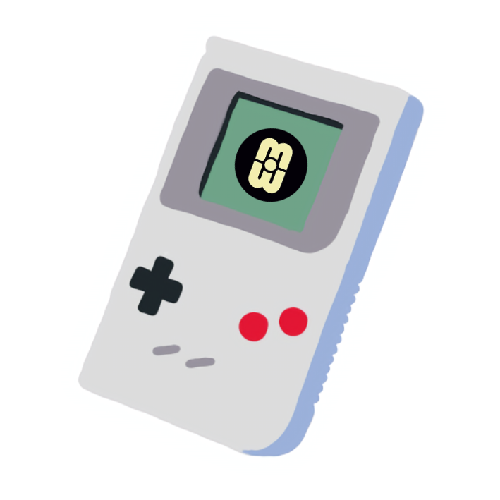 Autocollant Gameboy